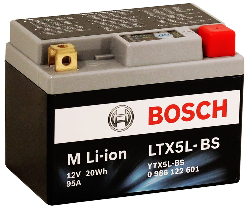 Bosch Batterie de moto Li-ion 20 Wh LTX5L-BS - acheter chez Do it + Garden
