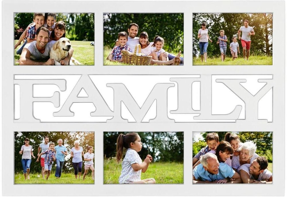 Cornice per foto FAMILY Bianco, 10 x 15 cm Cornice per quadri Hama 785300178867 N. figura 1