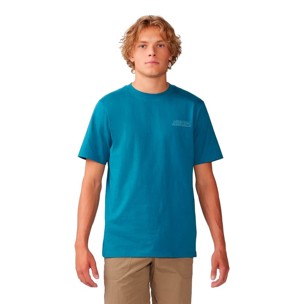 M Moon Phases™ Short Sleeve T-shirt MOUNTAIN HARDWEAR 474124500642 Taglie XL Colore azzurro N. figura 1