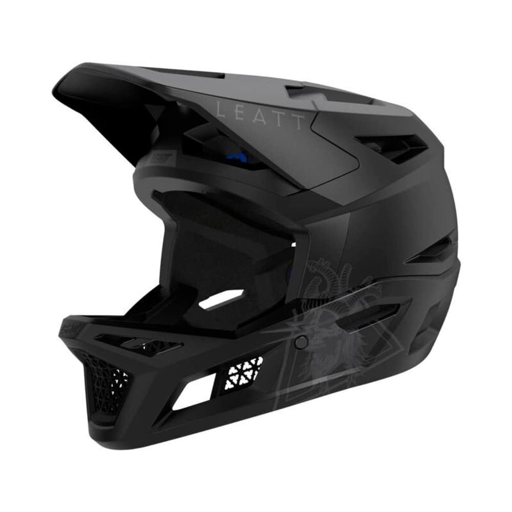 MTB Gravity 4.0 Casco da bicicletta Leatt 468521354820 Taglie 55-56 Colore nero N. figura 1