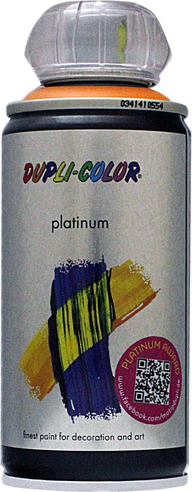 Peinture en aérosol Platinum mat Laque colorée Dupli-Color 660824700000 Couleur Orange pastel Contenu 150.0 ml Photo no. 1