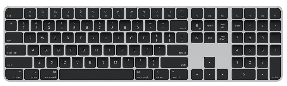 Magic Numeric Keyboard Touch-ID Black CH-Layout Tastiera universale Apple 785300164562 N. figura 1