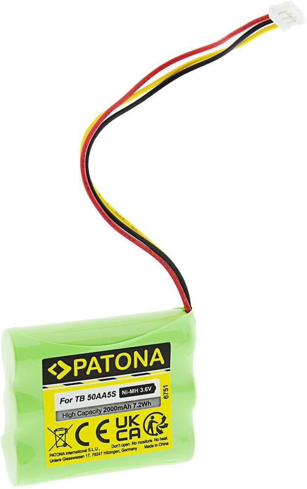 Batteria Tonie Box 50AA5S Kamera Akku Patona 785302426277 Bild Nr. 1