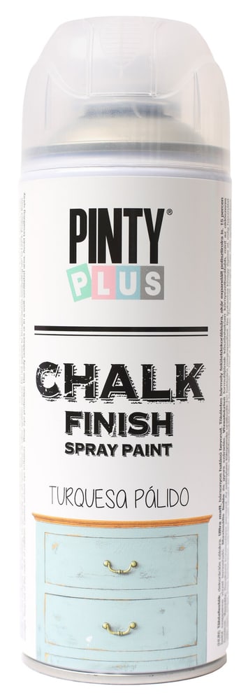Chalk Paint Spray Pale Turquoise Couleur crayeuse I AM CREATIVE 666143100040 Couleur Turquoise Photo no. 1