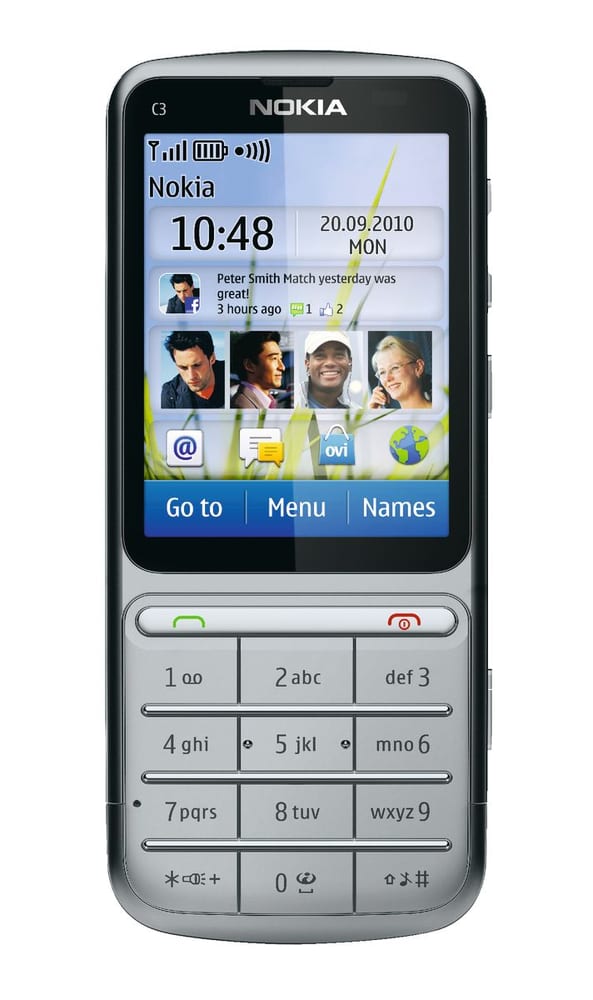 C3-01 Mobiltelefon Mobiltelefon Nokia 79455080008511 Bild Nr. 1