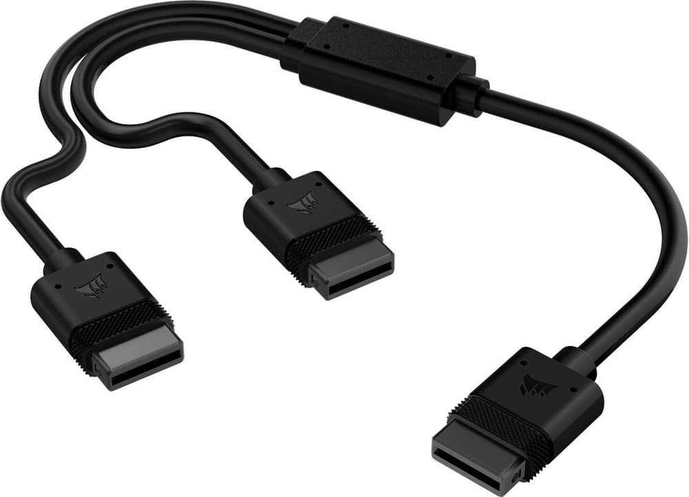 iCUE LINK-Kabel Y-Splitter 1× 600 mm Zubehör PC Komponenten Corsair 785302409624 Bild Nr. 1