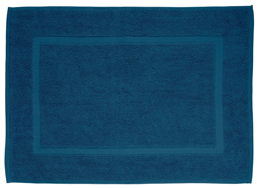 Parardise Tapis de bain WENKO 674465400000 Couleur Bleu Fonce Dimensions 70x50 cm Photo no. 1