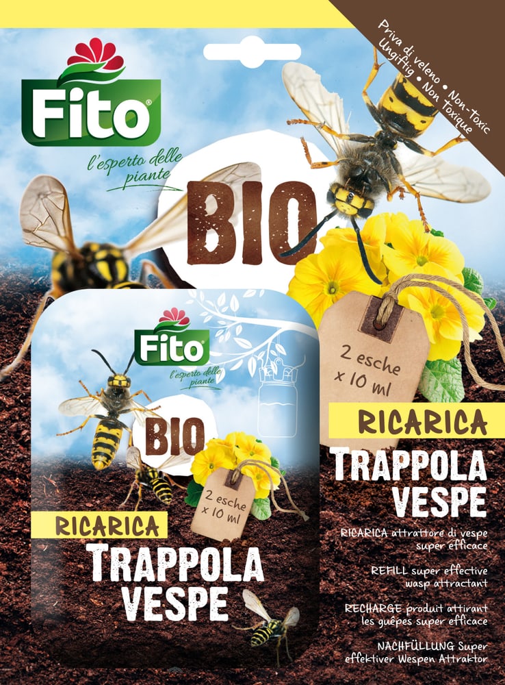 Confezione di ricarica per trappole per vespe BIOFITO Trappola per insetti Samen Mauser 659298300000 N. figura 1