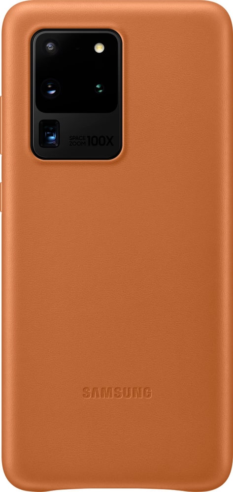 Leather Cover brown Smartphone Hülle Samsung 785300151153 Bild Nr. 1