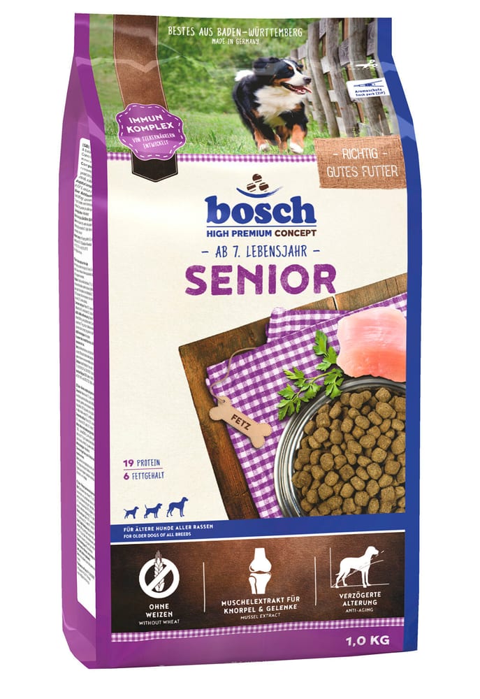 Senior, 1 kg Aliments secs bosch HPC 658289800000 Photo no. 1