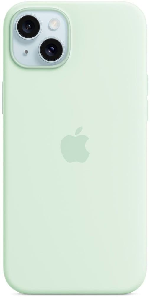 iPhone 15 Plus Silicone Case with MagSafe - Soft Mint Smartphone Hülle Apple 785302426927 Bild Nr. 1