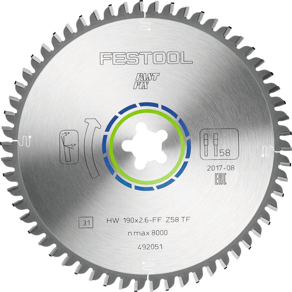 Kreissägeblätter HM-bestückt Kreissägeblatt Festool 601368800000 Bild Nr. 1