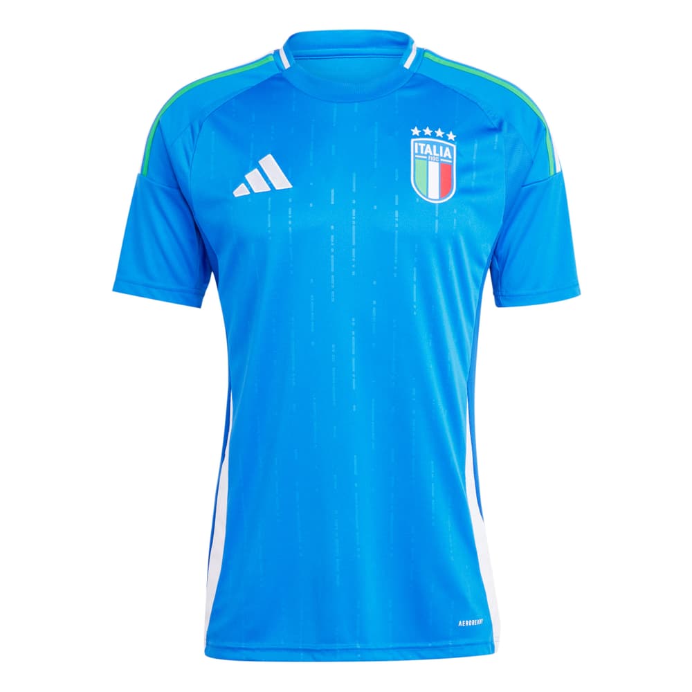 Maglia Italia Home Maglietta Adidas 491142200340 Taglie S Colore blu N. figura 1