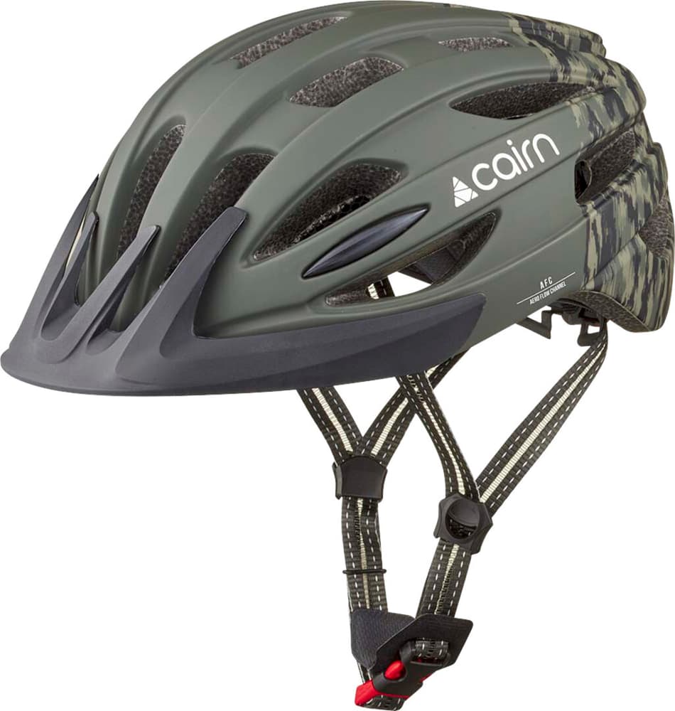 Fusion LED USB Casco da bicicletta Cairn 472468551064 Taglie 51-55 Colore khaki N. figura 1