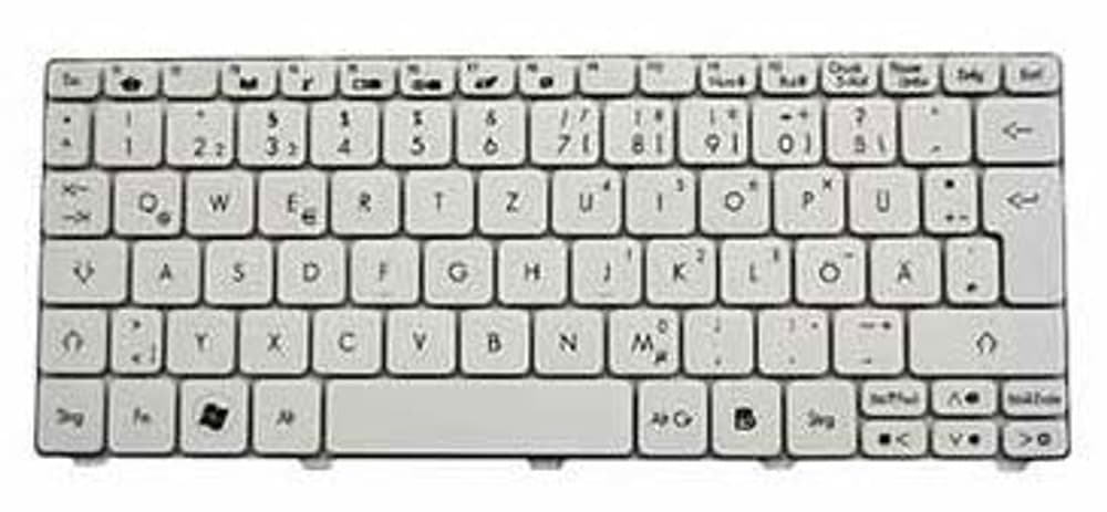 Tastatur Packard Bell Weiss KB.I100G.051 9179700187 Bild Nr. 1