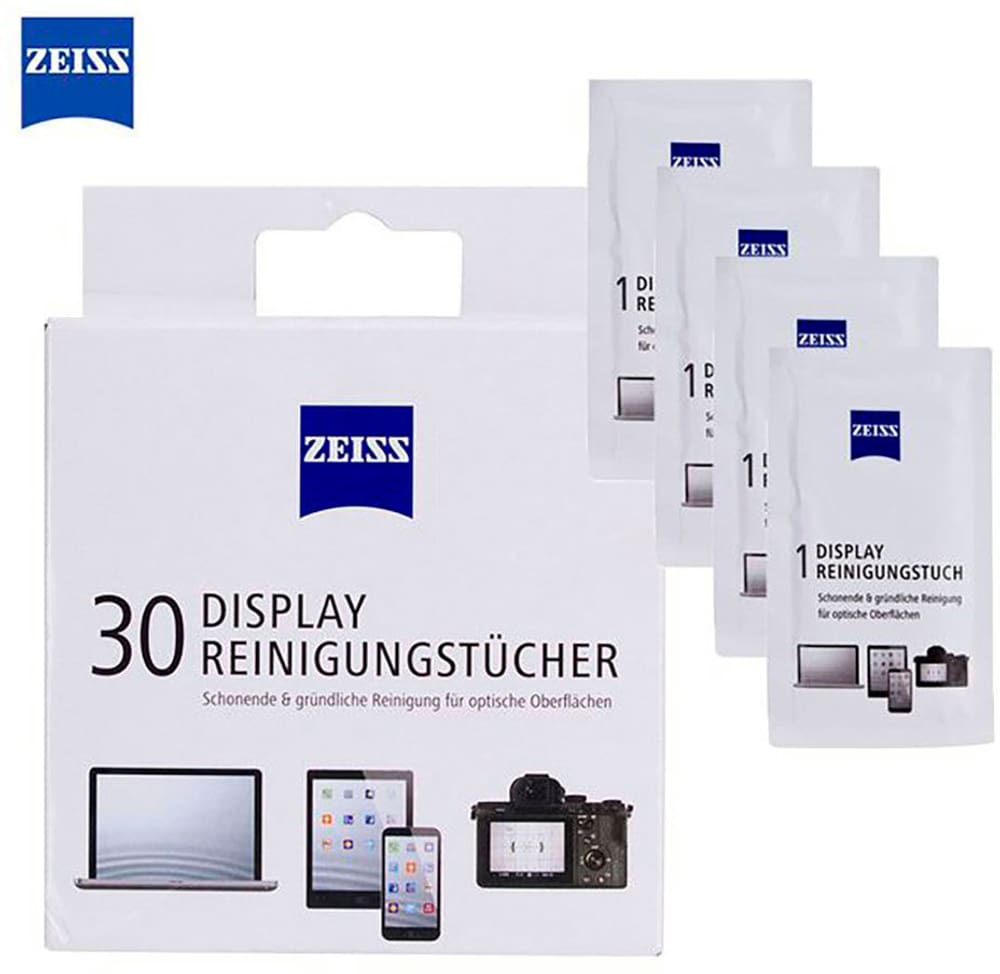 ZEISS Display Reinigungstuch 30 Universal Gerätereiniger Zeiss 785302423776 Bild Nr. 1