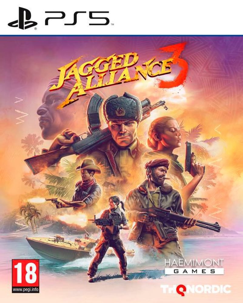 PS5 - Jagged Alliance 3 (F/I) Game (Box) 785302411571 N. figura 1