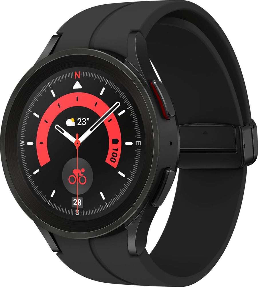 Galaxy Watch 5 Pro 45mm BT Black Montre connectée Samsung 785302423502 Photo no. 1