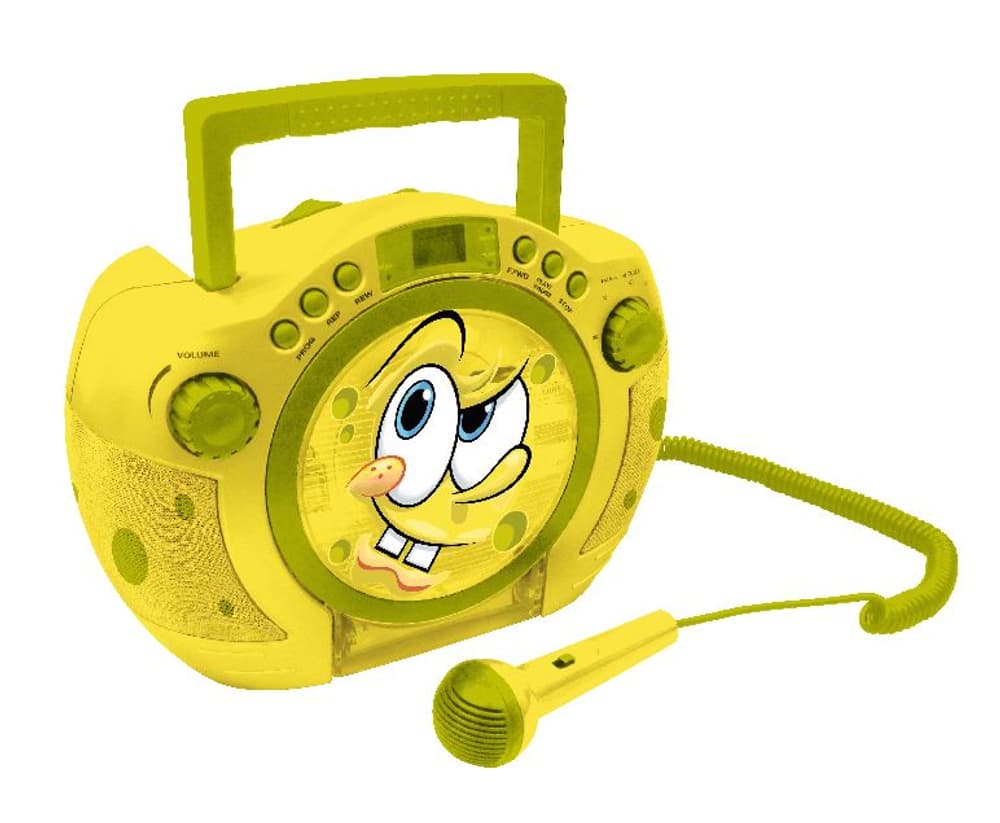 Spongebob CD Player Karaoke Dual 77311320000011 Photo n°. 1
