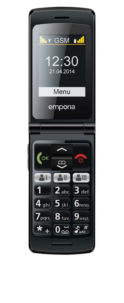 FlipBasic weiss Mobiltelefon Emporia 79457800000014 Bild Nr. 1