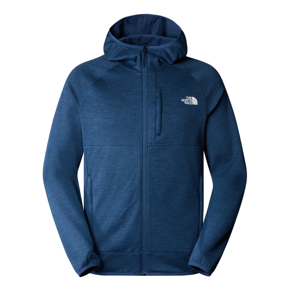 Canyonlands Hoodie Giacca in pile The North Face 468428000347 Taglie S Colore denim N. figura 1