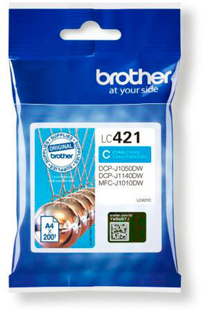 LC-421C cyan Cartouche d’encre Brother 798315700000 Photo no. 1