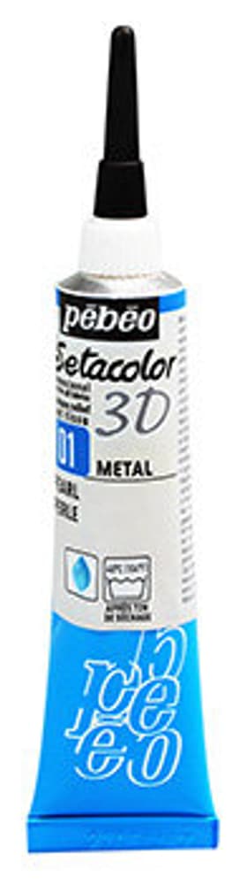 Sétacolor 3D 20ml Metal Couleur textile Pebeo 665469000000 Couleur Perle Photo no. 1