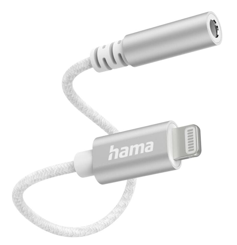 Aux-Adapter Lightning – 3,5-mm-Klinke-Buchse Audio Adapter Hama 785302422012 Bild Nr. 1