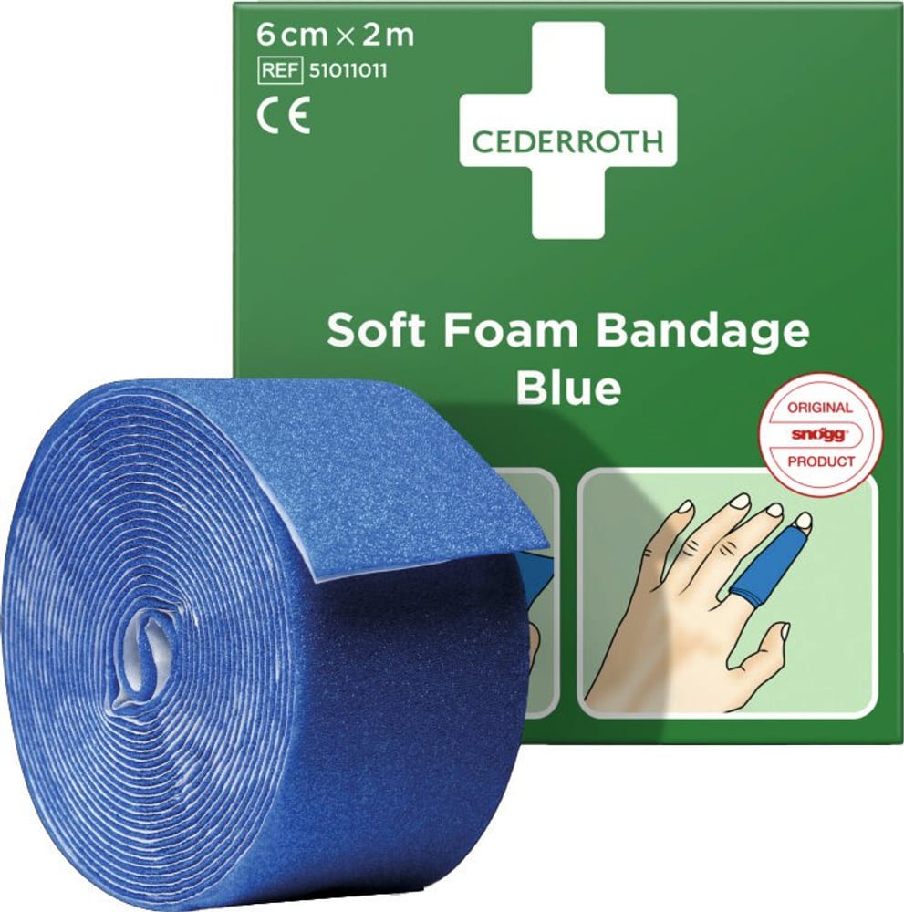 Bendaggio Soft Foam Farmacia Cederroth 617182500000 N. figura 1