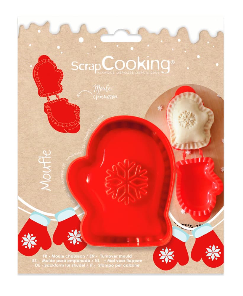 Guanto di natale Formine per biscotti in rilievo ScrapCooking 673832700000 N. figura 1