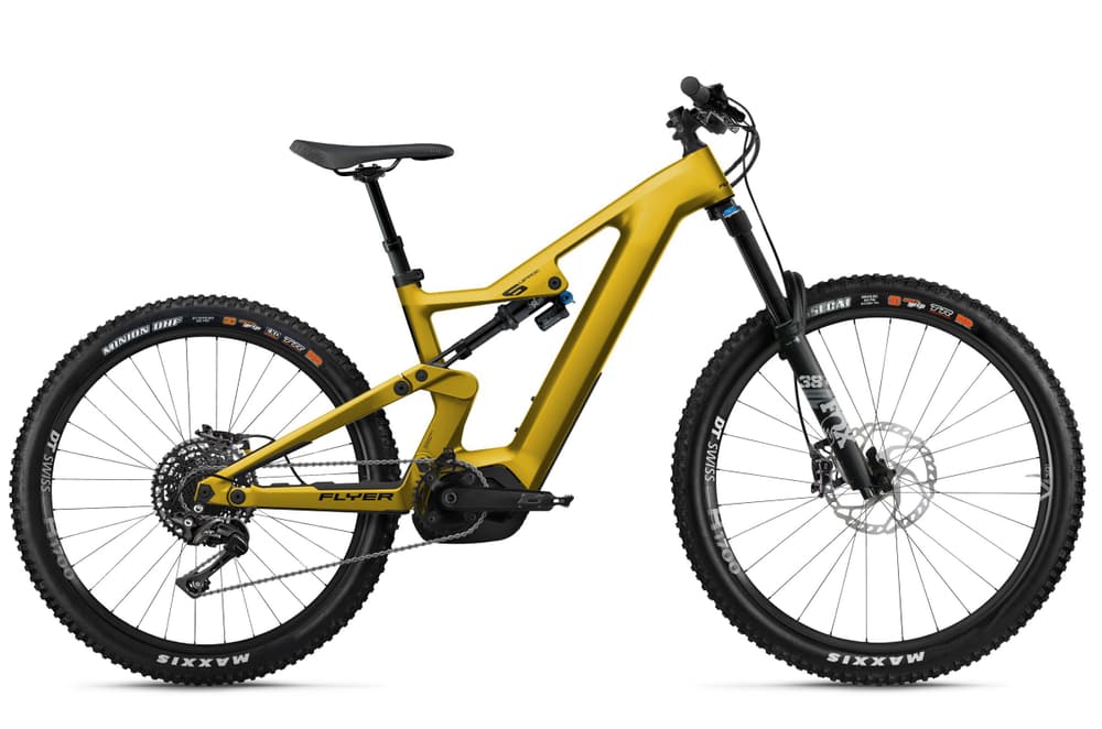 Uproc6 8.70 29" Mountain bike elettrica (Fully) FLYER 464006100553 Colore giallo scuro Dimensioni del telaio L N. figura 1