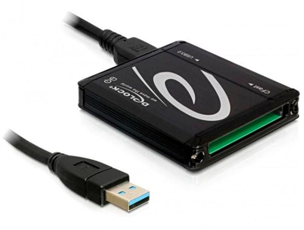 Extern USB 3.0 pour cartes CFast 2.0 Lecteur de cartes DeLock 785302404555 Photo no. 1