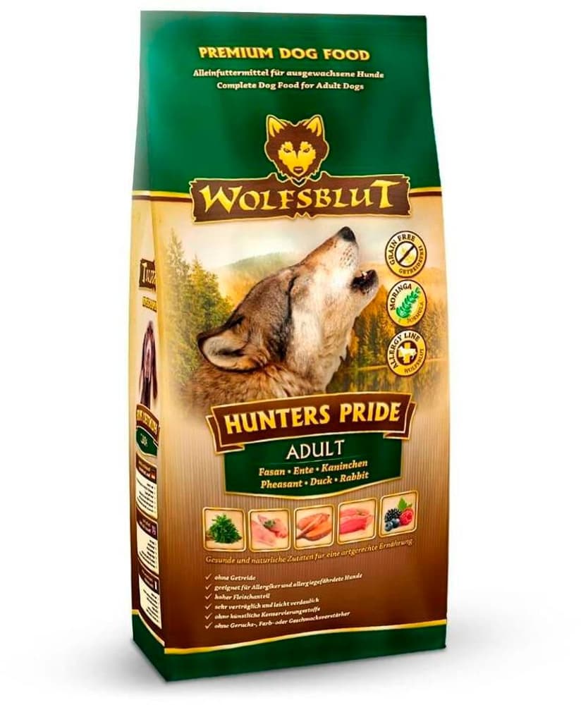 Dog Hunters Pride Adult Trockenfutter Wolfsblut 785300193855 Bild Nr. 1