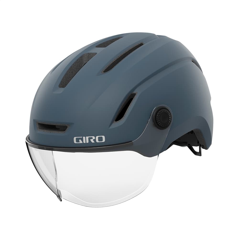 Evoke LED MIPS Helmet Velohelm Giro 474827451080 Grösse 51-55 Farbe grau Bild Nr. 1