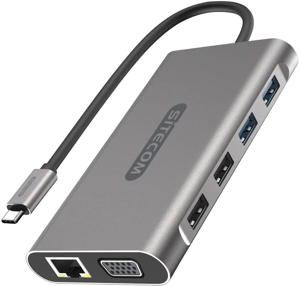 USB-C Multi-Port Hub CN-390 Dockingstation e hub USB SITECOM 785300164770 N. figura 1