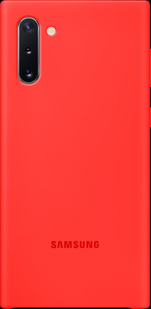 Silicone Cover red Smartphone Hülle Samsung 785300146424 Bild Nr. 1