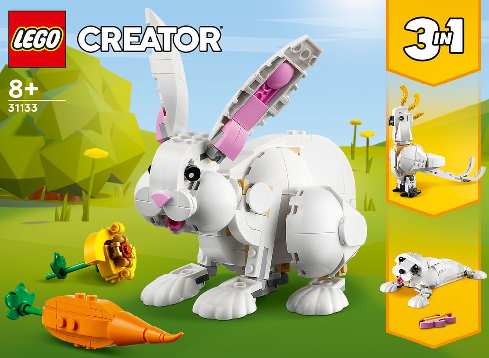 LEGO CREATOR 31133 Coniglio bianco LEGO® 743408300000 N. figura 1