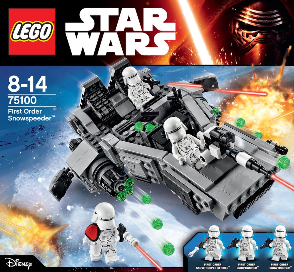 Star Wars First Order Snowspeeder 75100 LEGO® 74788130000015 Photo n°. 1