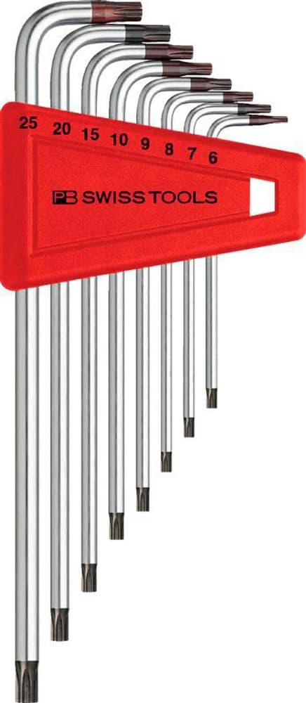 Jeu de clés coudées mâles TORX® Clé À Douille En Angle PB Swiss Tools 669700124617 Photo no. 1