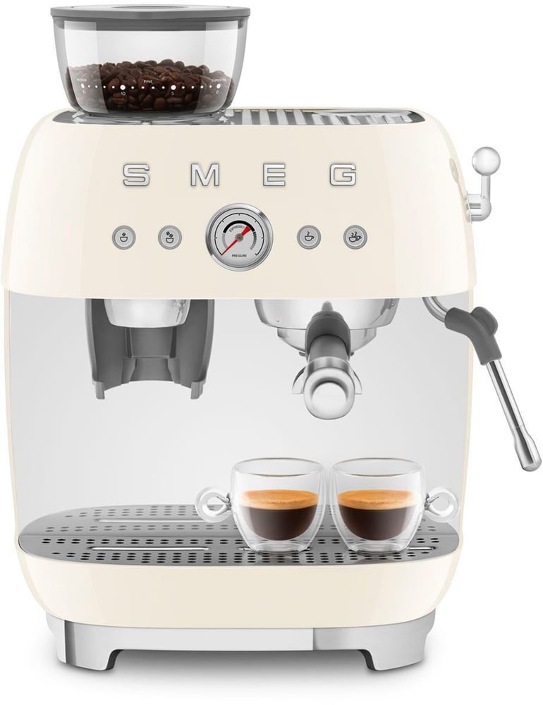 50's Style EGF03CREU crema Macchina per caffè espresso Smeg 785302412836 N. figura 1
