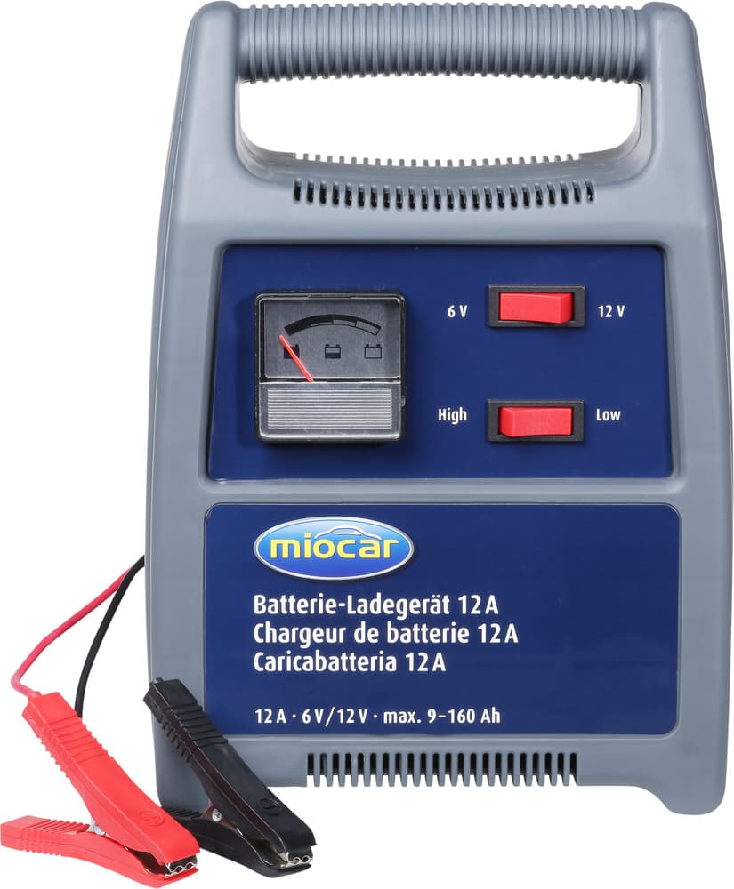 Batterie-Ladegerät 6/12V 12A Batterieladegerät Miocar 62046910000015 Bild Nr. 1