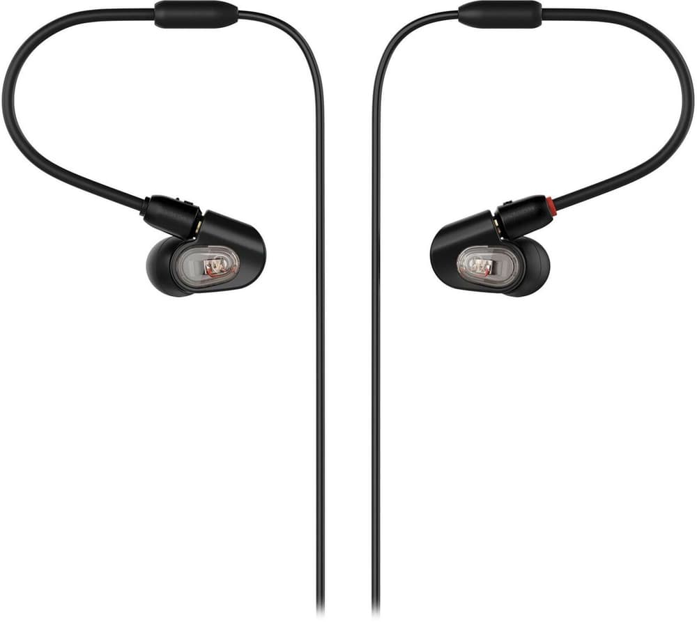 ATH-E50 Schwarz In-Ear Kopfhörer Audio Technica 785302430160 Bild Nr. 1