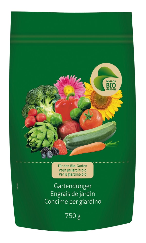 Gartendünger, 0.75 kg Feststoffdünger Migros Bio Garden 658309900000 Bild Nr. 1