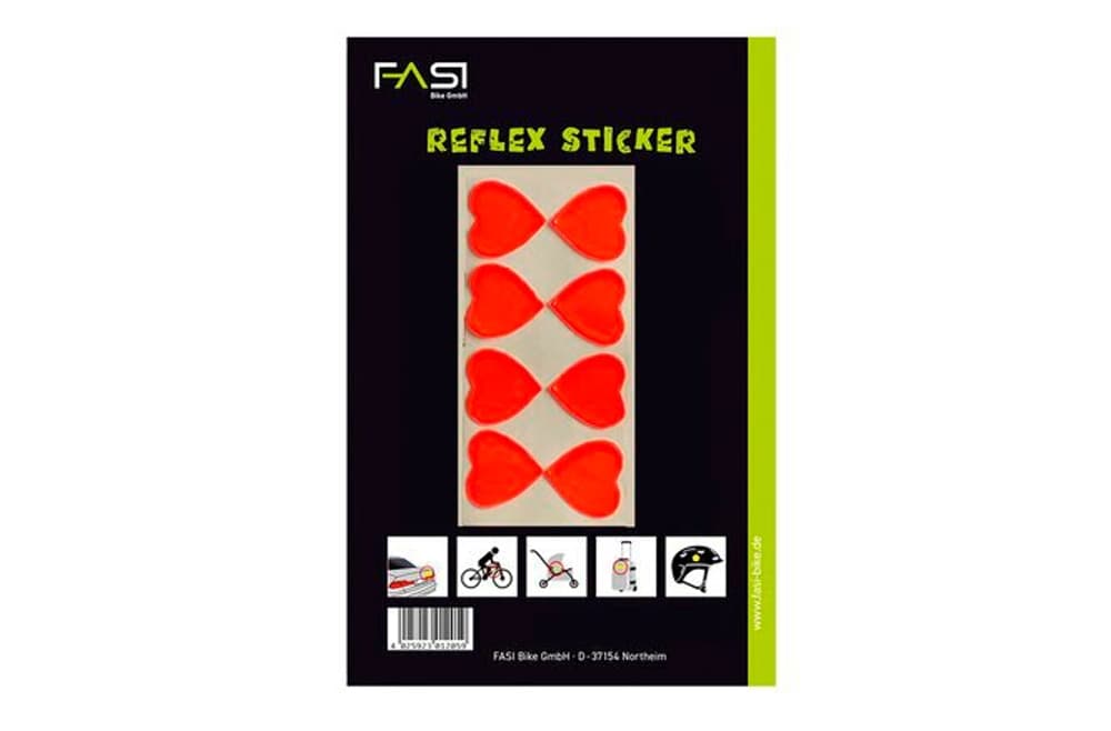FASI Reflex-Sticker Herzen Reflektor FASI 469022500000 Bild-Nr. 1