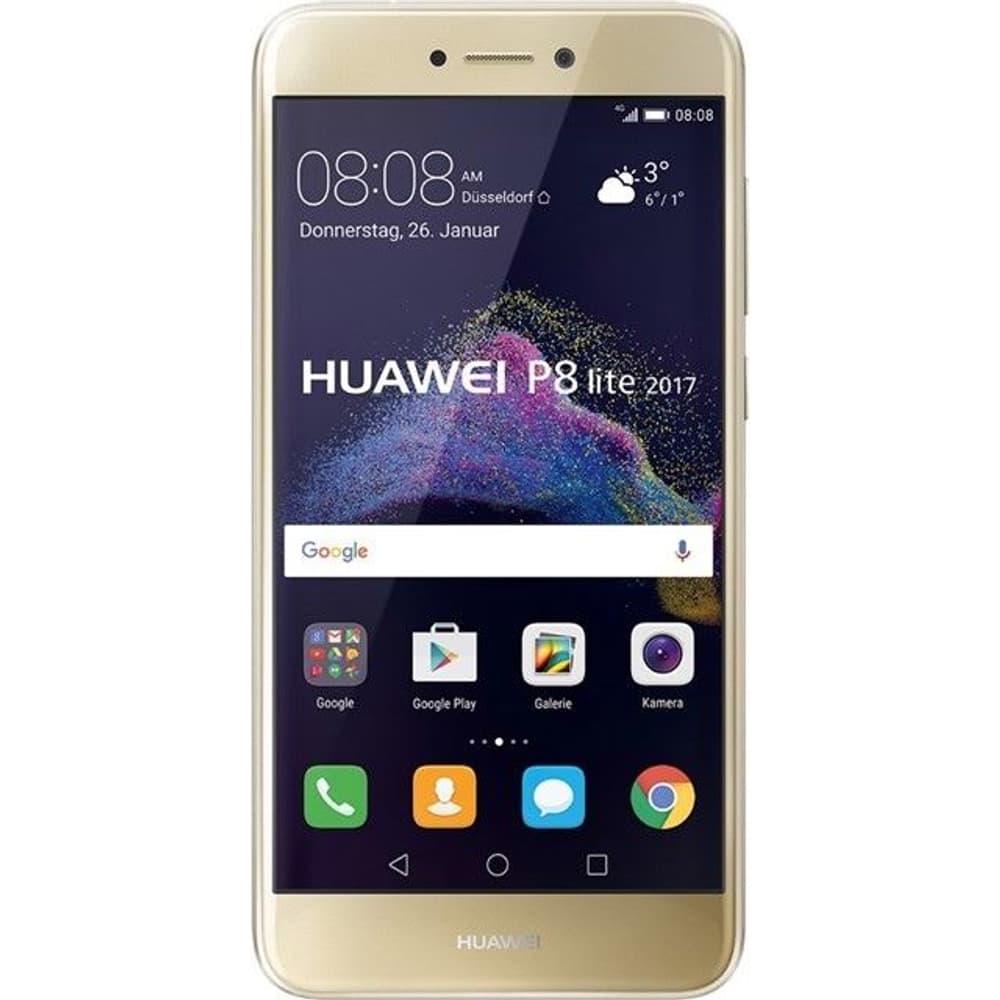 Huawei P8 lite 2017 16GB DS gold Huawei 95110057329417 Bild Nr. 1