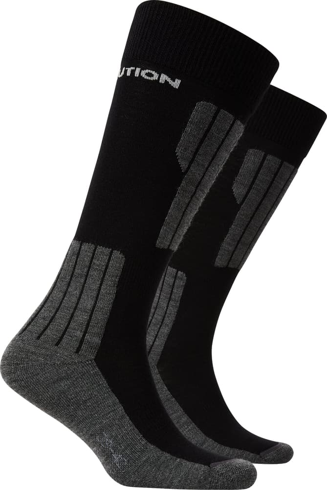Doppelpack Ski Socken Trevolution 497186135120 Grösse 35-38 Farbe schwarz Bild-Nr. 1