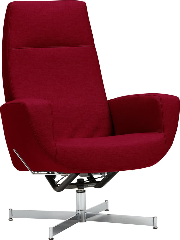 CHARLENE Sessel 402435507030 Grösse B: 77.0 cm x T: 80.0 cm x H: 105.0 cm Farbe Rot Bild Nr. 1