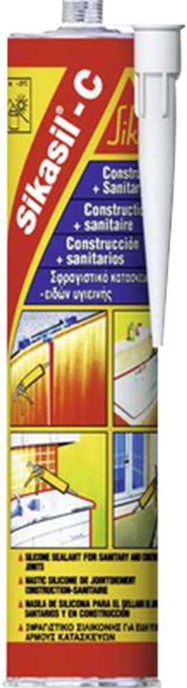 Sika Sikasil-C gris 300ml Silicone Sikasil-C gris 300ml Silicone Sika 676027300000 Photo no. 1
