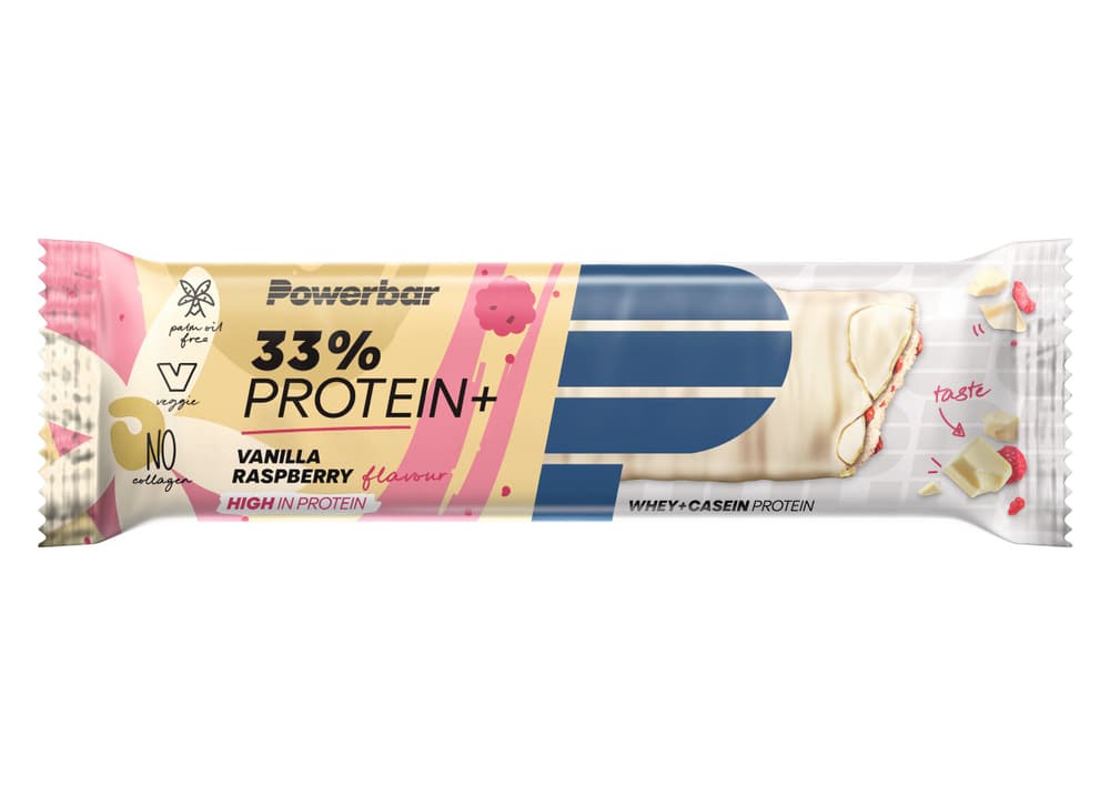 33% Protein Plus Proteinriegel PowerBar 471961504393 Farbe farbig Geschmack Vanille / Himberre Bild-Nr. 1