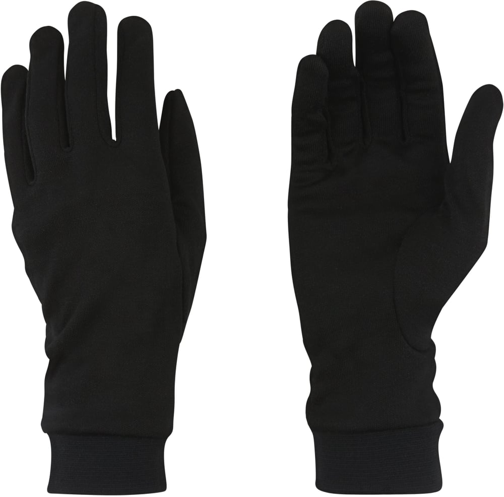 Gants Gants en soie Trevolution 464416609020 Taille 9 Couleur noir Photo no. 1